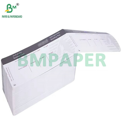 175g 18,8cm x 8,3cm Thermal-Blank Boarding Pass angepasst billige Flugtickets
