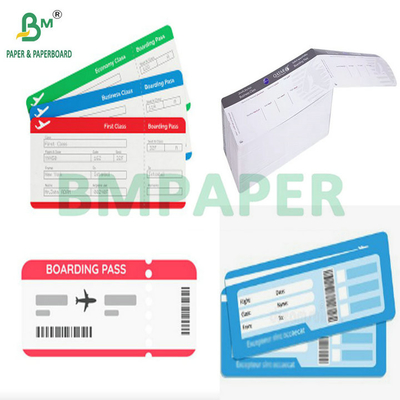 175g 18,8cm x 8,3cm Thermal-Blank Boarding Pass angepasst billige Flugtickets