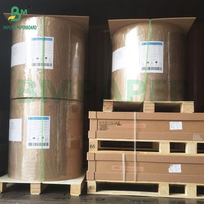 Einseitig glänzend verglaster MG Kraftpapier 30GSM - 60GSM zur Verpackung von Lebensmitteln