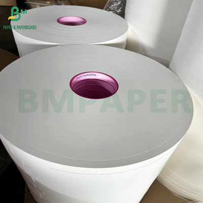 Bio-Strahpapier 28 gm 32 mm x 6000 m Rollen Weiße Farbe