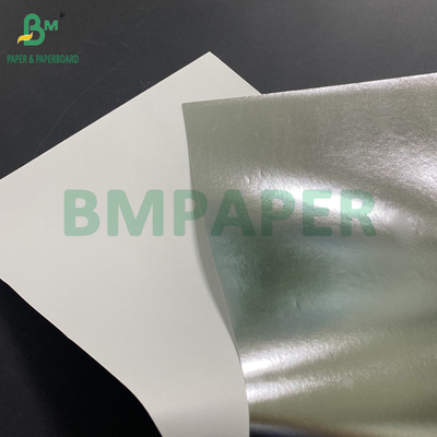 70 g Metallisiertes Bieretikett Papier Aluminium überzogen 1 Seite Weiß Rückseite