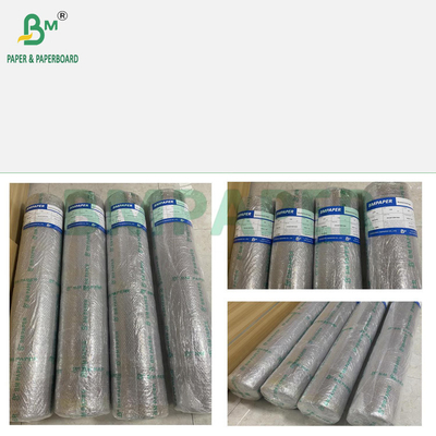 Textured Waschbare Kraft P0.55mm 150cm X 100m 50maper Rollen für Jeans Etikett