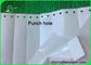 Matrix Stoff Ticket Etiketten Papier Stanz Loch auf der Rückseite mit Band verstärkt