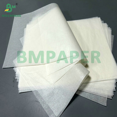 280 mm Breite Weißes fettfeste Backpapier Silizium 41 gr Für Backkuchen