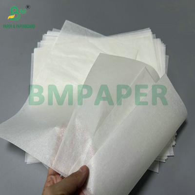 280 mm Breite Weißes fettfeste Backpapier Silizium 41 gr Für Backkuchen