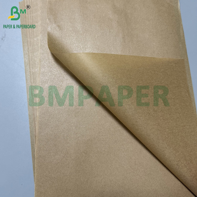40 g Silicone überzogenes Backpapier Rollen Blätter Weißbraun Farbe