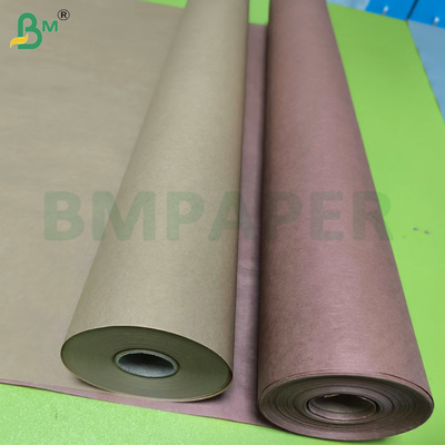 Pink Butcher Paper Roll Ungebleicht Ungewäht Ungeschichtet Rauchpapier