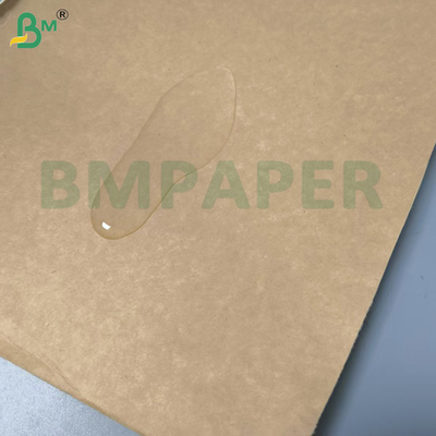 Einfaches natürliches braunes Bechergrundpapier 320g + 20g PE-Beschichtung