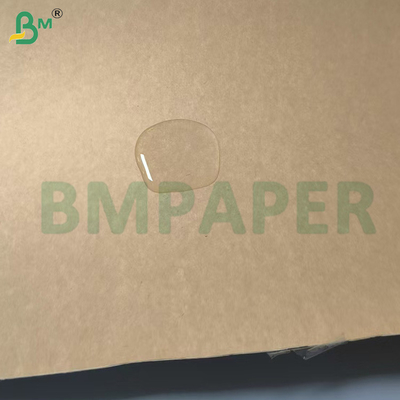 Einfaches natürliches braunes Bechergrundpapier 320g + 20g PE-Beschichtung