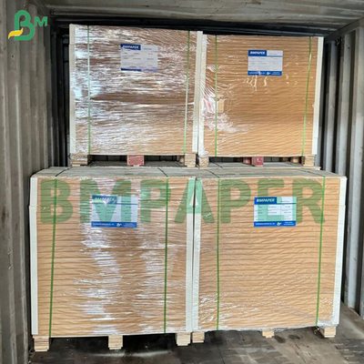 Braunes Kraft-Backboard 270gms 350gms Oberfläche weiß beschichtet Trägerbrett