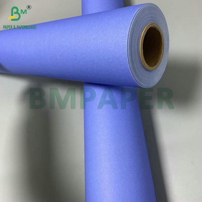 610mm x 50m A0 A1 80GSM Lilablau CAD-Plotter-Papierrolle