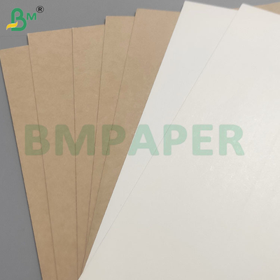 190 gm+15 gm PE-beschichtete, wasserdichte, braune Papierblätter für Tassen