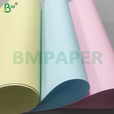 50gm NCR Briefgröße Kohlenstofffreie Papierblätter in mehreren Farben