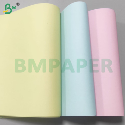 50gm NCR Briefgröße Kohlenstofffreie Papierblätter in mehreren Farben