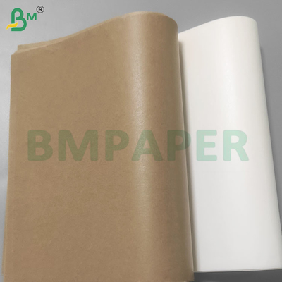 30 gm braune fettfeste doppelseitige Silicone-Belagten Papierrollen