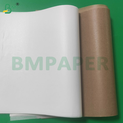 30 gm braune fettfeste doppelseitige Silicone-Belagten Papierrollen
