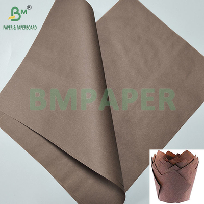 40gm fettfeste braune Backtasse Kuchenpapierteller Muffinfolien
