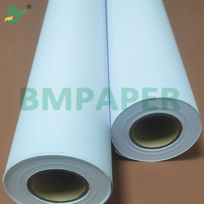 610 mm Breite Weiße CAD-Plotter-Papierrollen mit präzisem Druck