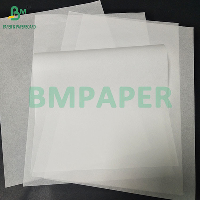 38 g/m 40 g/m nicht gedruckt Weißes, grasfeste Kraftpapier Hamburger/Reis Verpackungspapier 285 × 295 mm