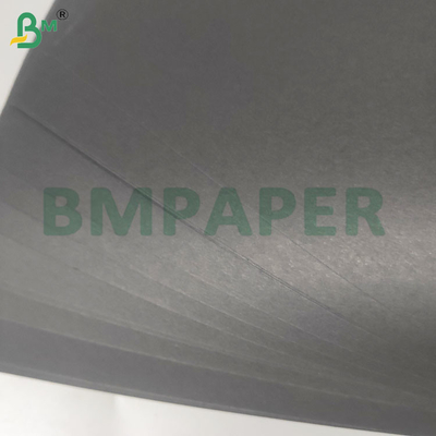 0.1 mm Hochsteifigkeit Doppelseitige schwarze Papierplatte für Kisten