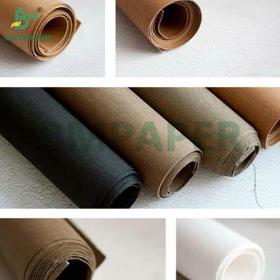 0.35mm 0,55mm Waschbares Kraftpapier für Tote-Taschen Wasserdichtes Nähen