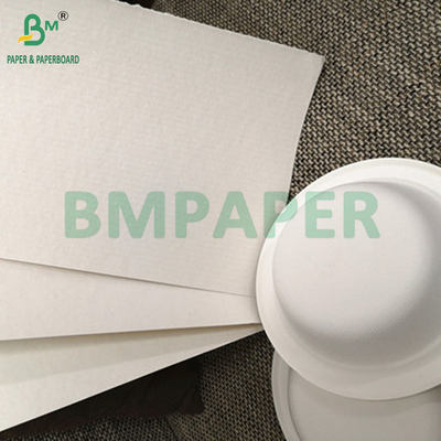 Biologisch abbaubare 100 gm - 400 gm natürliche Zuckerrohr-Bagasse-Zellstoffpapierrolle