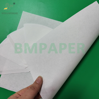 50 gm 328 mm 500 mm Weiß und Braun Kaffeefilter Papier Rollen Lebensmittelqualität