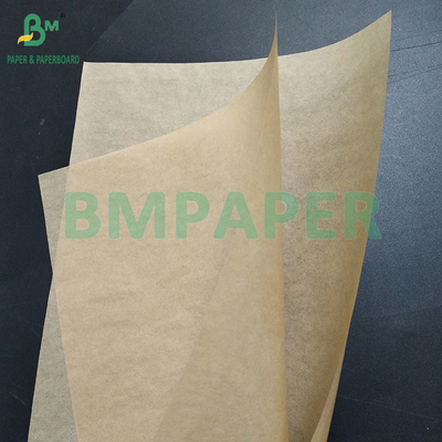 40gm braunes Kraftpapier, fettfeste Hamburger- und Sandwichpapier