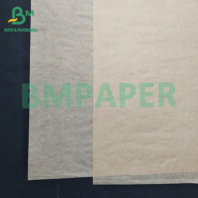 40gm braunes Kraftpapier, fettfeste Hamburger- und Sandwichpapier