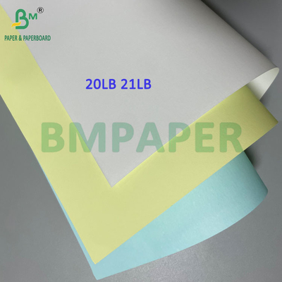 20 lb schwarzes Bild kohlenstofffreies NCR-Papier 8,5 x 11,5 für Quittungsbücher