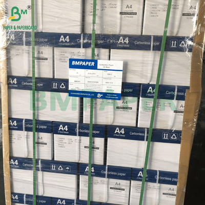 20 lb schwarzes Bild kohlenstofffreies NCR-Papier 8,5 x 11,5 für Quittungsbücher