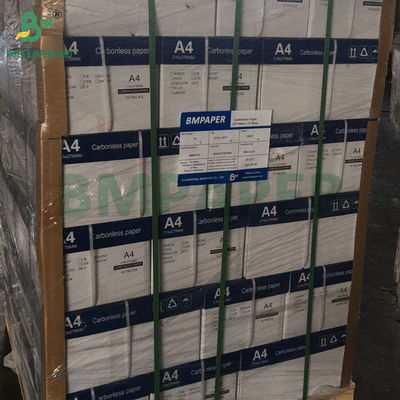 20 lb schwarzes Bild kohlenstofffreies NCR-Papier 8,5 x 11,5 für Quittungsbücher