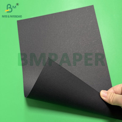 400gm 450gm Schwarzes Papier Zwei Seiten Tiefe schwarze Blätter 610x860mm