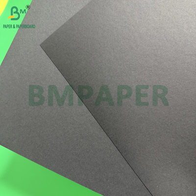 400gm 450gm Schwarzes Papier Zwei Seiten Tiefe schwarze Blätter 610x860mm