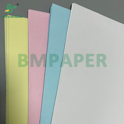 20LB CB Weißes CFB Kanarisches CF Rosa Kohlenstofffreies Papier mit schwarzem Bild 57cm X 87cm