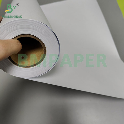 20LB Weißes Tintenstrahlpapier zur Herstellung von Maschinenbau-Rollen