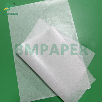 Weißes doppelseitiges Silikonpapier 40 gm 60-150 cm wasserdichtes Fettdichtes Papier