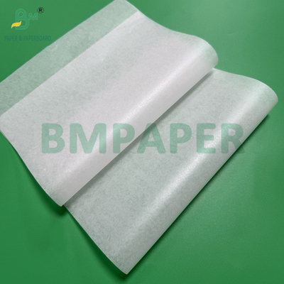Weißes doppelseitiges Silikonpapier 40 gm 60-150 cm wasserdichtes Fettdichtes Papier