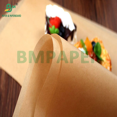 Nahrungsmittelsicher 35 gm 45 gm Silikon überzogenes Backpapier Weiß fetthaltig