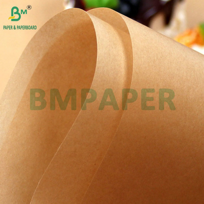 Nahrungsmittelsicher 35 gm 45 gm Silikon überzogenes Backpapier Weiß fetthaltig