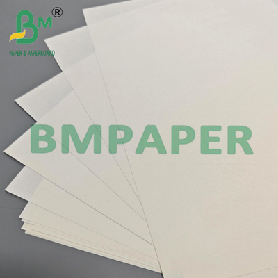50 lb natürliches weißes, recyceltes, nicht beschichtetes Buchbindpapier 210x279 mm