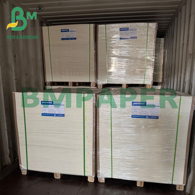 50 lb natürliches weißes, recyceltes, nicht beschichtetes Buchbindpapier 210x279 mm
