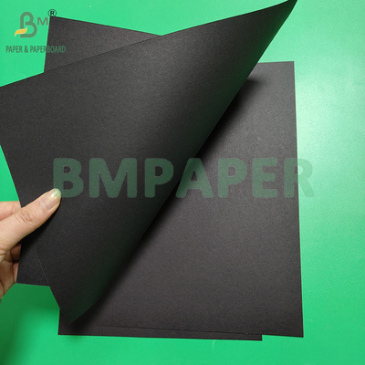 110 gm 180 gm doppelseitig beschichtete schwarze Karte zur Herstellung von Handwerkspapier