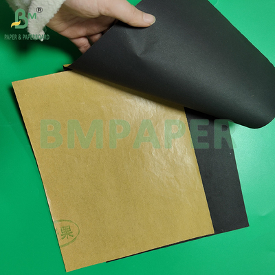 56 gm Wasserdicht auf der einen Seite Braun und auf der anderen Seite Schwarz Mango-Schutzbeutel Papier
