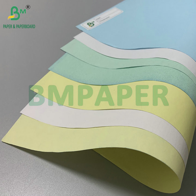Gelb Blau 55 gm 60 gm leeres, kohlenstofffreies Papier zur Quittung