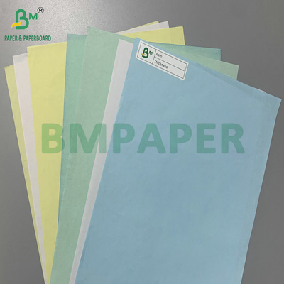 Gelb Blau 55 gm 60 gm leeres, kohlenstofffreies Papier zur Quittung