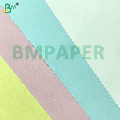 55gm Weiß / Blau Blank Image Kohlenstofffreies Papier Rollen & Blätter für den Quittendruck NCR CB / CF / CFB