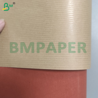 Glatte Oberfläche Braun gestripptes Kraftpapier für Blumenverpackungen
