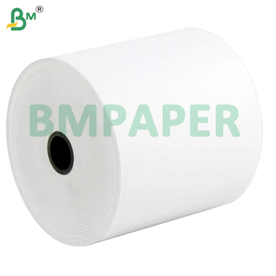 55g Markenzeichen Thermalfaxpapier 60um Weißes Kassenpapier Quittung Papier in Rollen