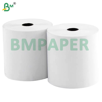 55g Markenzeichen Thermalfaxpapier 60um Weißes Kassenpapier Quittung Papier in Rollen